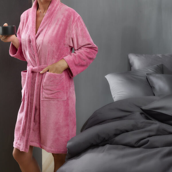 Hotel Pink Bathrobes