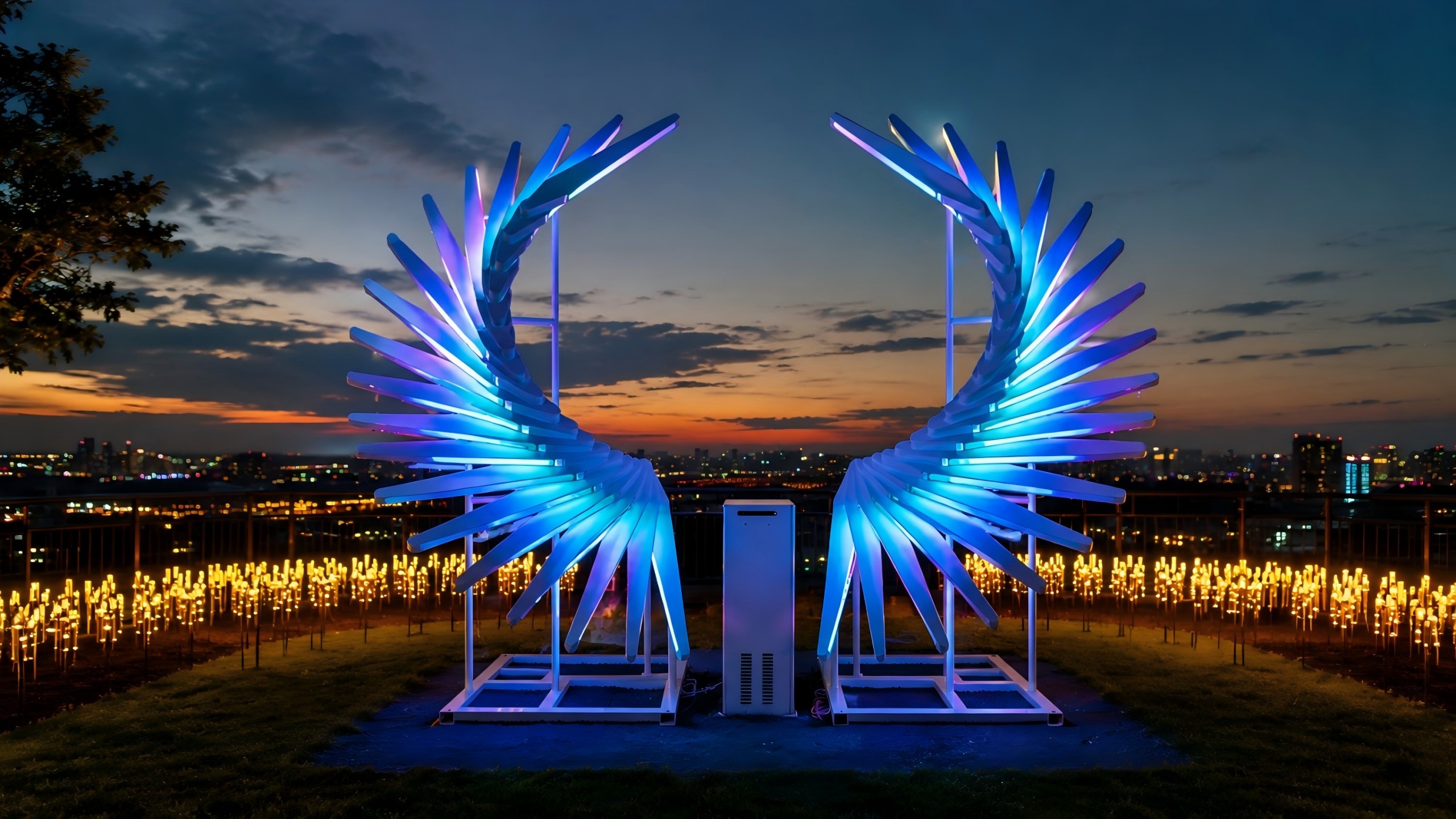Wing Lighting Sculpture