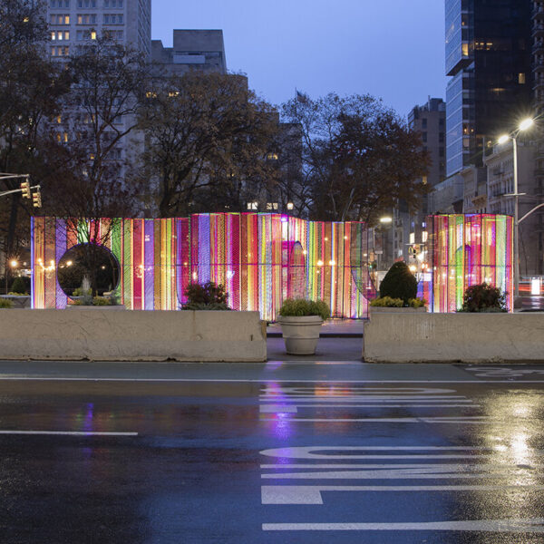 Colorful Light Sculpture