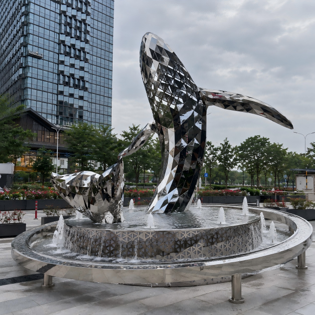 Real Estate fountain sculpture animal Sculpture Project