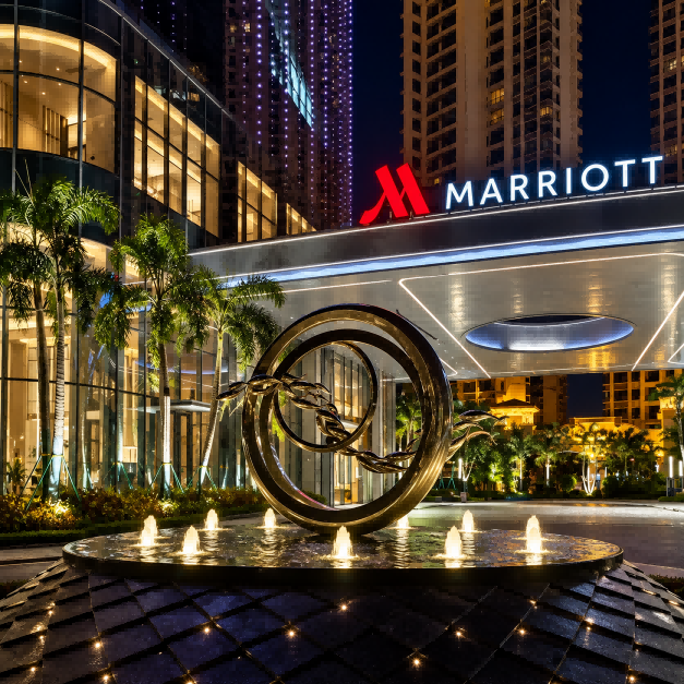 Resort Entrance Sculpture