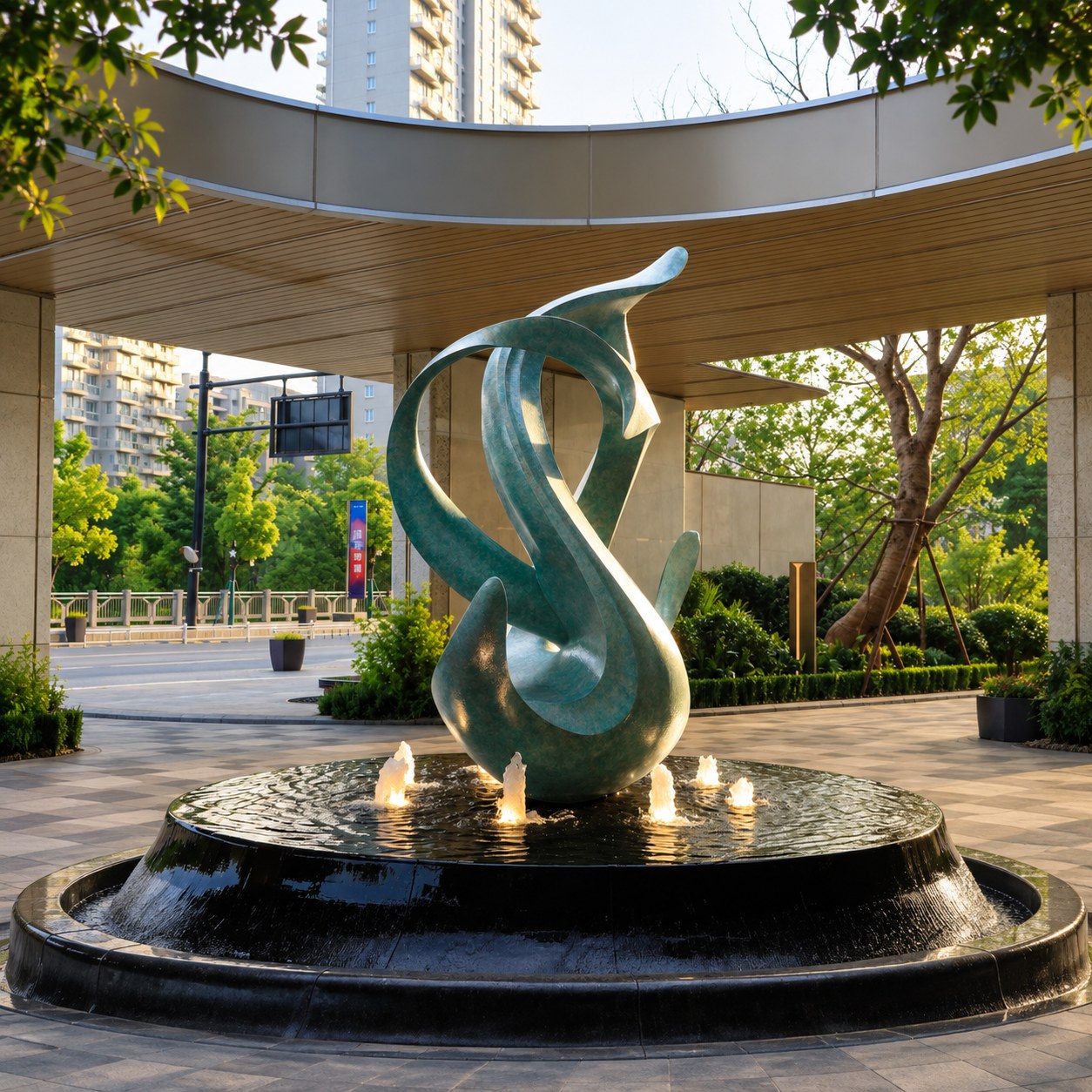 Hotel Bronze Art Sculpture