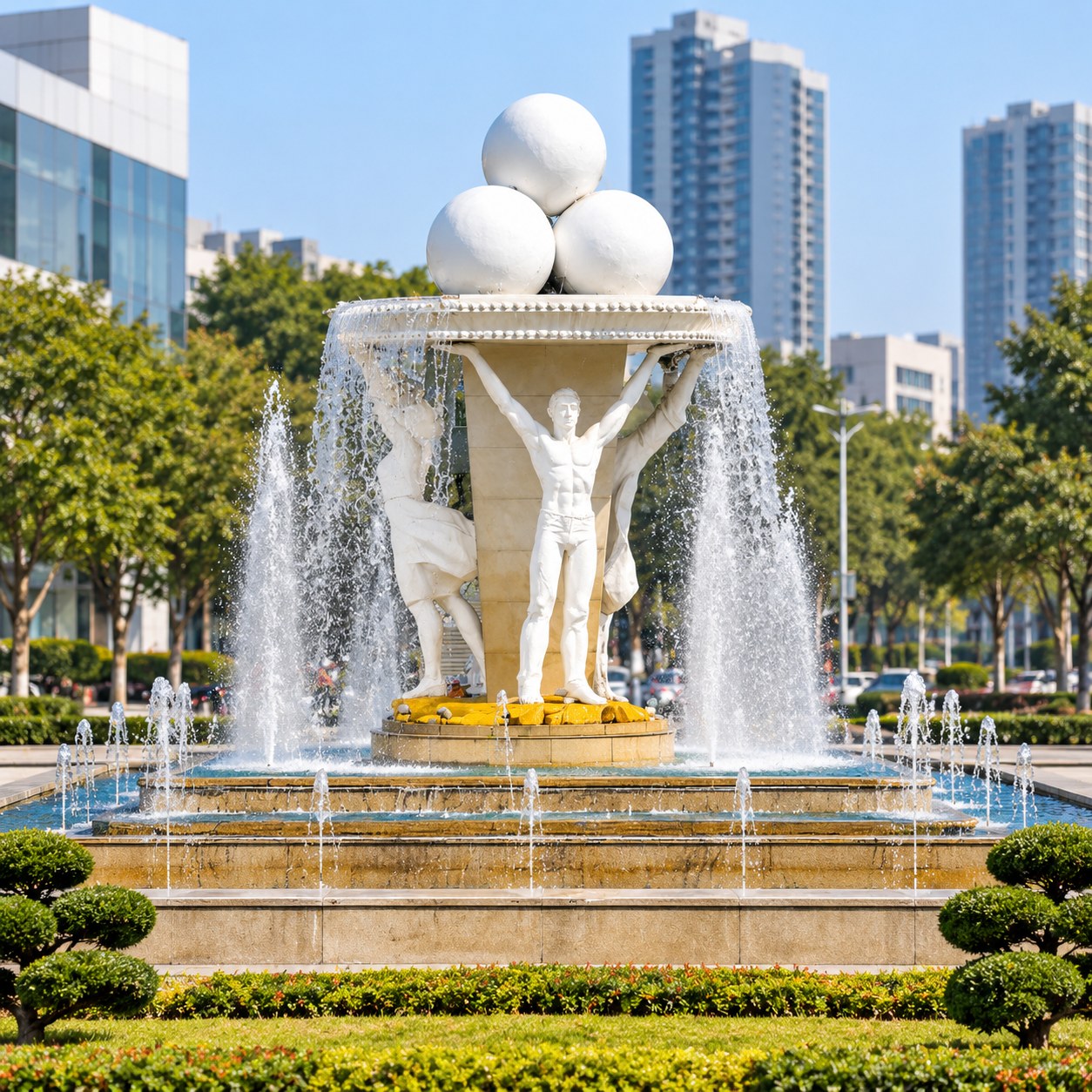 Monumental Bronze Sculpture