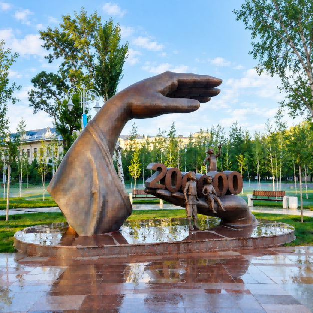 Bronze Monument Sculpture
