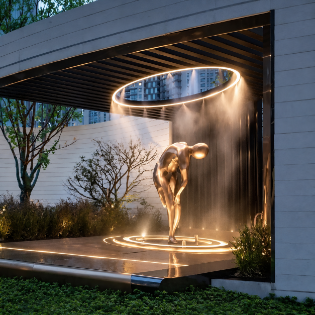 Hospitality figure Sculpture Project